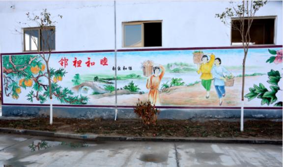 福清乡镇文化墙 乡风文明焕发新活力