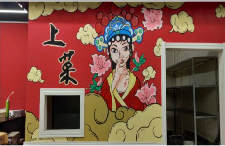 福清墙体彩绘的发展和应用