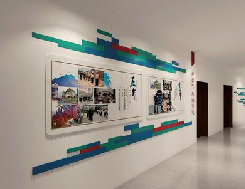 福清企业文化墙用什么材料好？