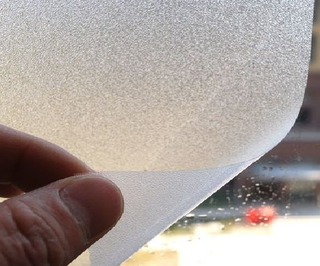 福清玻璃门外面粘广告用什么材料好？