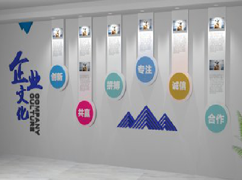 福清企业文化墙需要传递什么办公文化？