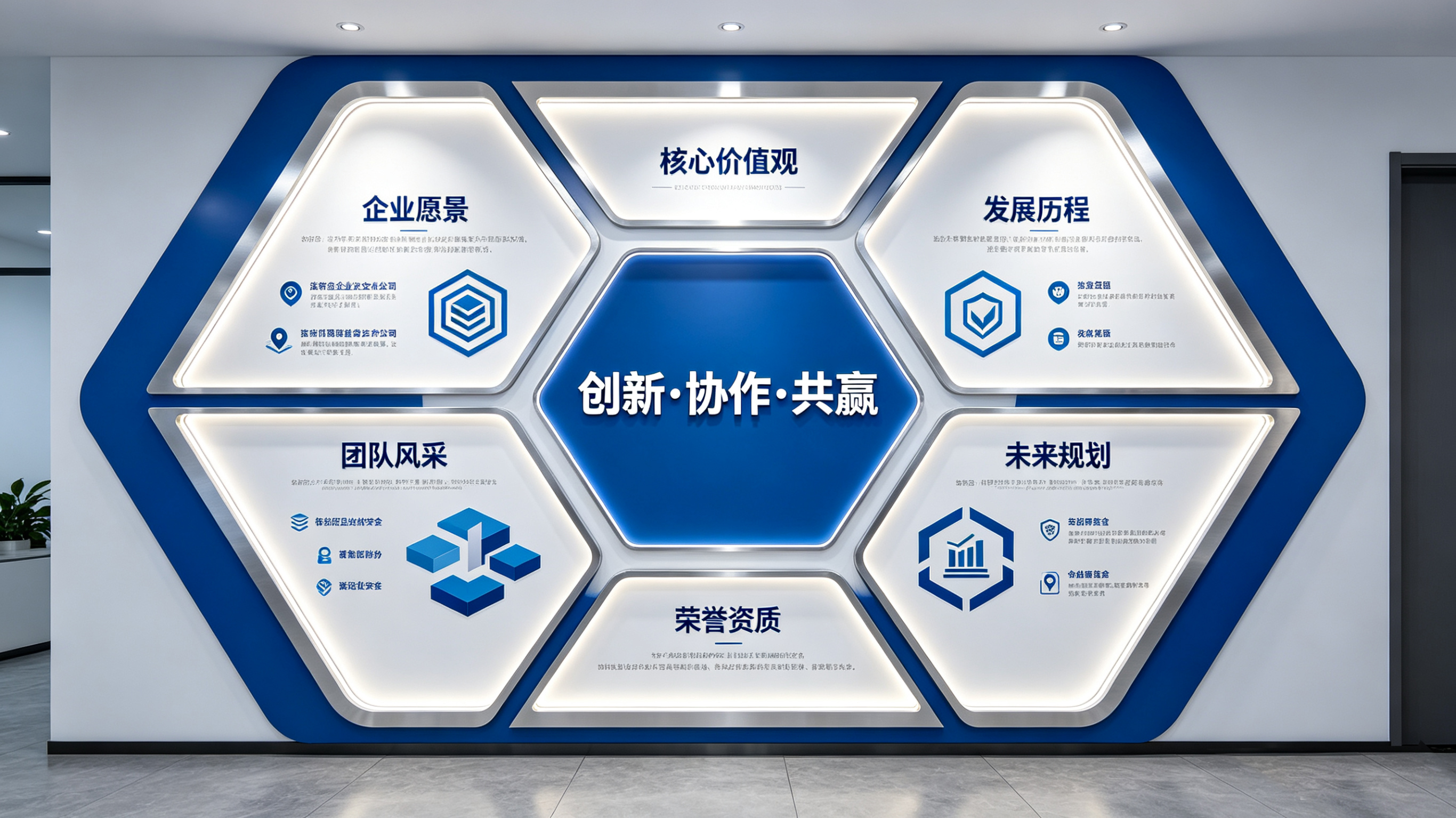 福清企业文化墙六边形避坑指南（新手常犯5个错误）